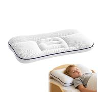 Almohada ergonómica para niños, soporte cervical para el cuello, cojín de alineación espinal