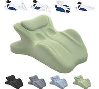 Almohada for parejas, cojín de cadera for parejas, almohada de cuña de espuma cómoda de múltiples posiciones, brinda soporte lumbar y for el cuello(Green)