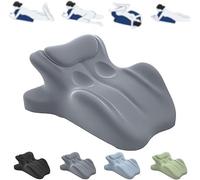 Almohada for parejas, cojín de cadera for parejas, almohada de cuña de espuma cómoda de múltiples posiciones, brinda soporte lumbar y for el cuello(Gray)