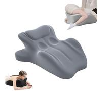 Almohada for Parejas for intimidad y Soporte - Cuña de Espuma viscoelástica de 27°-Posición Instante,Comodidad multiposición for Sentarse, acostarse y Dormir(Gray)