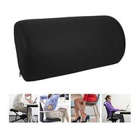 Almohada for reposapiés for oficina, cojín antideslizante for aliviar el dolor con función de masaje for el hogar y los viajes, cojín de masaje relajante (negro)