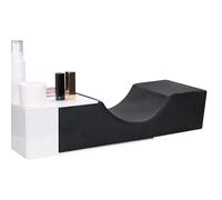 Almohada genérica, funda para dormir, plumas, espalda y cuello con bolsillos para salón de belleza, suministros de soporte de apoyo para el salón, Lashes Grafting Supplies, Tamaño del producto: Acerca