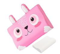 Almohada Infantil | Cojín ergonómico transpirable con estampado de animales | Almohada y ligera para cuna, siesta, viajes, guardería, comodidad diaria, funda lavable, soporte cervical natural