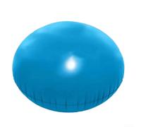 Almohada inflable circular para el cuidado de invierno de la piscina, fabricada en PVC para resistir el frío y reducir la acumulación de agua y hojas en piscinas (150cm+cuerda)