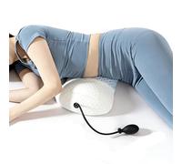 Almohada Inflable de Apoyo Lumbar para Cama - Grosor Personalizable para Alivio y Apoyo del Dolor de Espalda Baja, Almohada de Cintura para Dormir de Lado y Espalda,Azul,Air Bag