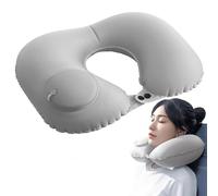 Almohada Inflable de Viaje,Almohada Viaje Hinchable Almohada Cervical Inflable Plegable Almohada De Cuello Almohada de Viaje Inflable en Forma de U Almohada Portátil para el Cuello en Forma de U