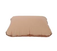 Almohada Inflable para Acampar, Almohada de Viaje de Apoyo Ergonómica y Ligera para Campamentos con Mochila, Color Caqui, 17,72x11,81x4,72 Pulgadas