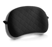 Almohada inflable para camping, mochilero, viajes, senderismo, camping almohada-funda de espuma extraíble,almohadas compactas ultraligeras para dormir,correa de fijación para colchoneta de campamento.