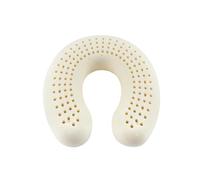 Almohada Latex Almohada de látex natural en forma de U for protección del cuello, for viajes en avión, descanso for el cuello, almuerzo, almohada for dormir, almohada en forma de U Almohada Blanda