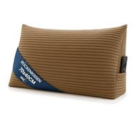 Almohada Lectura Cuña Triangular 70x40 cm - Cojín Lumbar Sofá Respaldo Cama Cuna Cojines Grandes Apoyo Espalda Desenfundable Lavable Ergonómicar Marrón