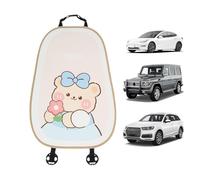 Almohada Lumbar de Coche, cojín de Asiento de Coche de Dibujos Animados,Almohada Lumbar de Coche Animal de Invierno | de Asiento de Coche cálida, cómoda Almohada Lumbar para