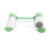 Almohada lumbar de viaje, ergonómica inflable, cojín de espalda, almohada de aire compacta ligera | Creativos de larga duración, soporte lumbar portátil en forma de H para avión, coche, oficina