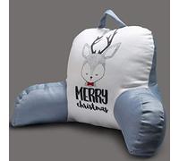 Almohada lumbar triangular para oficina, soporte lumbar, almohada lumbar para la cintura del coche, almohada lumbar para la espalda, almohada de lectura extraíble y lavable