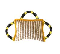 Almohada masticable para aliviar el estrés para perros, frenar el comportamiento destructivo, divertido juguete interactivo, masticador agresivo al aire libre, cuerda pequeña y dura