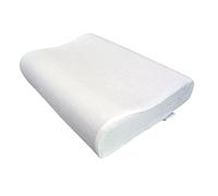 Almohada Natural con Memoria de Forma - Confort Durante el sueño - Cojín ergonómico Ideal para apoyar los cerevicales - Ultra Esponjoso - Innovación ecológica - Pequeño Modelo Vegelya