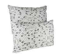 Almohada pack de 2 unidades Pack 2 Almohadas 70cm copos de Visco y Fibra Hueca Siliconada para Camas de Matirmonio Transpirables Tratamiento Antiacaros Lavables IndeformablesFiberCop