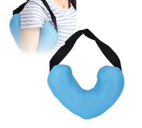 Almohada para Axilas, Almohada para Axilas, Suave, Transpirable, de Algodón, Correa Ajustable, Alivio de Presión, Previene la Inflamación, Almohada para el Cáncer de Mama(Azul)