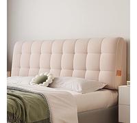 Almohada para cabecero Grande Rectangular para Montaje en Pared cuña de Lectura Soporte para Respaldo de Cama tapizado almohadón de cabecera Rosa 174 8 x 23 x 4 Pulgadas