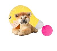 Almohada para cabeza de perro, lavable, suave, con signos de interrogación para perros, divertida almohada de cama para perro, accesorios coloridos para dormir para perros y gatos