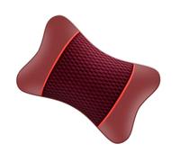 Almohada para coche - Reposacabezas de coche ¦ 30 x 19 x 11 cm, almohadas cervicales con correa ajustable, almohada de cuero Pp algodón poliéster reposacabezas para viajes, almohadas de viaje para
