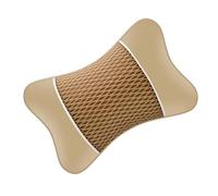 Almohada para coche - Reposacabezas de coche ¦ 30 x 19 x 11 cm, almohadas cervicales con correa ajustable, almohada de cuero Pp algodón poliéster reposacabezas para viajes, almohadas de viaje para