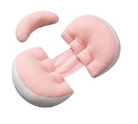 Almohada para dormir lateral, soporte para el cuerpo y la cintura, ajustable, transpirable, adecuada para apoyar el sueño lateral