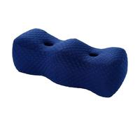 Almohada para elevación de piernas, cojín de apoyo de espuma viscoelástica, almohada para reposapiernas, cuña para dormir con elevación de tobillo, presión de rodilla, cojín de apoyo para recuperación