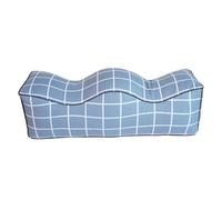 Almohada Para Elevación De Pies: Almohadilla Cómoda De Felpa Para Las Extremidades Inferiores, Cojín De Apoyo Suave Para Descanso Y Relajación | Estructura De Tela Amigable Con El Flujo De Aire, Asist