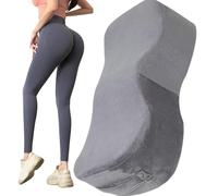 Almohada para glúteos almohada BBL para después de la cirugía almohada BBL para levantamiento de glúteos cojín de espuma de alta resiliencia almohada para glúteos desmontable con asa color gris