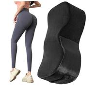 Almohada para glúteos almohada BBL para después de la cirugía almohada BBL para levantamiento de glúteos cojín de espuma de alta resiliencia almohada para glúteos desmontable con asa color negro