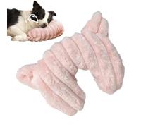 Almohada para mascotas - Cojín de felpa suave para el cuello, ayuda para dormir para perros y gatos, juguete cómodo de almohada de viaje para mareo - M 26 × 18 cm / L 29 × 24 cm algodón PP