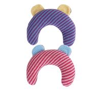Almohada Para Mascotas, Comodidad Agradable Para La Piel, 20x30x6cm, Cojines Calmante Para Perros, Felpa Para Dormir, Soporte Para El Cuello Y La Columna Vertebral, Para De Razas Pequeñas, Med