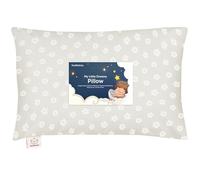 Almohada para Niño Pequeño con Funda - Almohada para Niño Pequeños De Algodón Orgánico Suave para Dormir - Lavable E Respirable - Niño Pequeño Viajar (Meadow)
