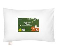 Almohada para niño pequeño con funda de almohada - Mi almohada pequeña de abrazo, viscosa derivada de bambú, almohadas para dormir, almohada para niños, almohadas pequeñas de viaje (Soft White)