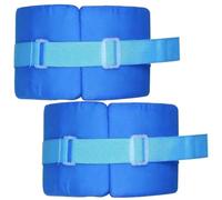 Almohada para pies, 2 piezas de 6.7 x 3.9 pulgadas, almohada de esponja para tobillo con correa de fijación, almohadas para pies transpirables y amigables con la piel para elevaciones mientras duer