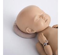 Almohada para posar de accesorios para fotografía de recién nacidos, relleno de cesta de almohada para posar fotos, herramienta para sesión de fotos de posar para bebés de 0 a 6 meses