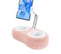 Almohada para tablet | Soporte de almohada para tablet para regazo, soporte con cuenco para aperitivos para leer en la cama, se adapta a tabletas de 4.7 a 13 pulgadas