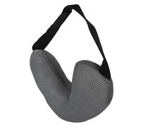 Almohada post mastectomía, almohada para axila, almohada de alivio, algodón premium, correa de ganglio linfático ajustable de uso común (Gris)