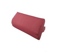 Almohada refrescante de tela Teslin, reposacabezas ajustable con correa de seguridad para muebles de patio al aire libre, beige (vino tinto)