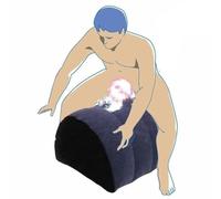 Almohada semicircular, Almohada Inflable, cojín con Agujero, Soporte de Postura Corporal