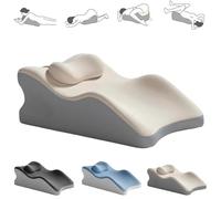 Almohada sexual para parejas, almohada sexual multifuncional para la interacción, cojín lumbar ergonómico para la postura, cojín para glúteos, almohada de espuma viscoelás(Size:60*36*22cm,Color:Beige)