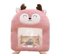 Almohada Térmica de Felpa - Almohada Suave con Temática de Dibujos Animados para Decoración de la Habitación y para Abrazos | Manguito de Mano de Peluche | Para Niños, Mujeres, Barriga, Hombros, Estóm
