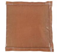 Almohada Térmica de Ptfe Marrón para Prensa, T-shirts y Planchado | Algodón Fibra de Vidrio Recubierta, Superficie Ptfe, Uso en Decoración Textil y Trabajo