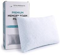Almohada Viscoelástica 35x60 cm Ajustable - Certificación OEKO-TEX y CertiPUR-US - Hipoalergénica para Piel Sensible - Viscoelástica Triturada Libre de Tóxicos - Doble Cara Verano e Invierno.