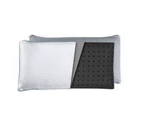 Almohada viscoelástica 70 cm carbono activo tejido frío