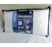 ALMOHADA VISCOELÁSTICA de doble funda - Almohada Viscoluna de 75 cm -