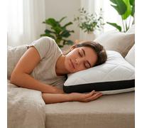 PIKOLIN Home - Almohada Viscoelástica de Hombros Antialérgica | 60x40 cm | Antiácaros e Hipoalergénica | Doble Funda | Firmeza Media | Dormir de Lado o Boca Arriba