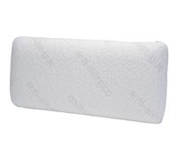 Almohada viscoelástica doble funda y tratamiento antiácaros: 90 x 35 cm