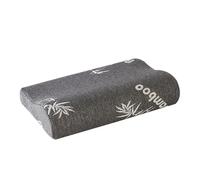 Almohada viscoelastica Ropa de cama espuma viscoelástica, almohada con protección for el cuello, forma mariposa rebote lento, tamaño for la salud del Cervical en 60*30CM para Cuello(D,40X25X 5-7CM)