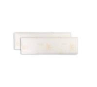 ALMOHADAONLINE-Almohada Viscoelástica Económica 105 cm Pack 2 - Espuma de Memoria de Alta Densidad, Firmeza Media, Transpirable- Descanso Reparador (Funda Lavable) (2, 105)+ 2 Fundas 45x45 cms